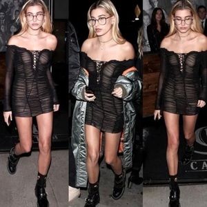 Majorelle - Darling Dress in Black - Size Medium